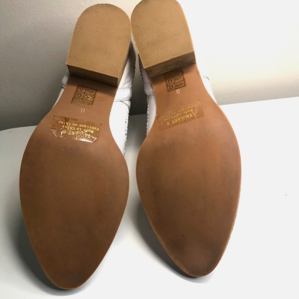 Jeffrey Campbell Cutout Taggart Booties | White Leather | - Picture 7 of 16